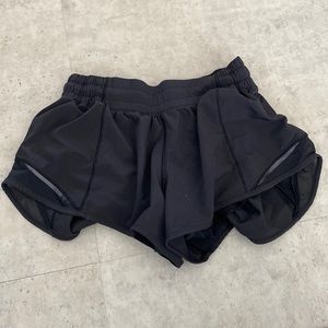 Black lululemon shorts